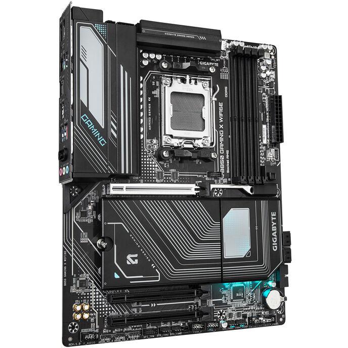GIGABYTE B850 GAMING X WIFI6E Scheda Madre - CPU AMD Ryzen Serie 9000 VRM digitale 1222 fasi fino a 8200MHz DDR5 (OC) 1xPCIe 5.