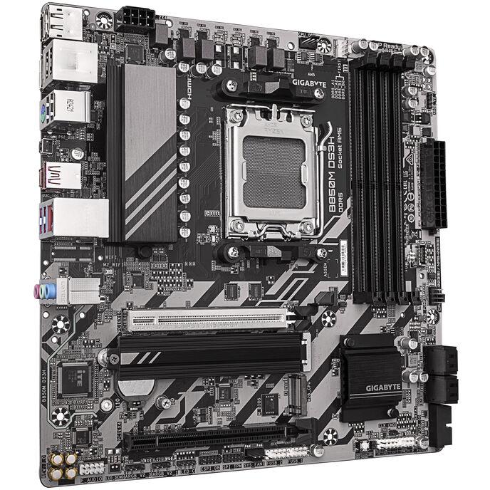 GIGABYTE B850M DS3H Scheda Madre - Processori AMD Ryzen Serie 9000 1622 fasi VRM digitali fino a 8200MHz DDR5 (OC) 1xPCIe 5.0 1