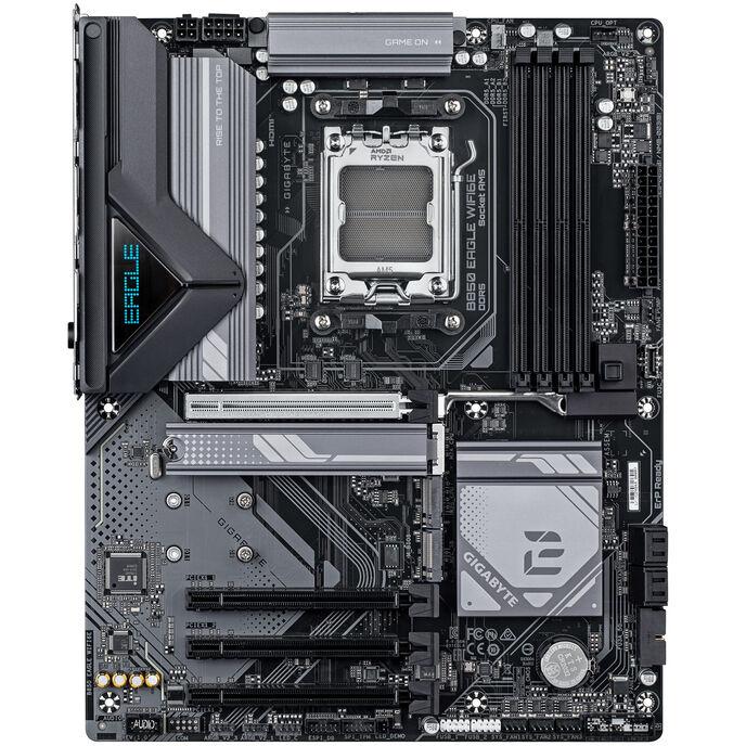 GIGABYTE B850 EAGLE WIFI6E Scheda Madre - CPU AMD Ryzen Serie 9000 VRM digitale 822 fasi fino a 8200MHz DDR5 (OC) 1xPCIe 5.0 2