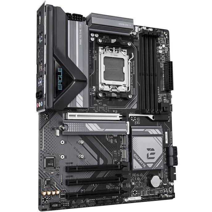 GIGABYTE B850 EAGLE WIFI6E Scheda Madre - CPU AMD Ryzen Serie 9000 VRM digitale 822 fasi fino a 8200MHz DDR5 (OC) 1xPCIe 5.0 2