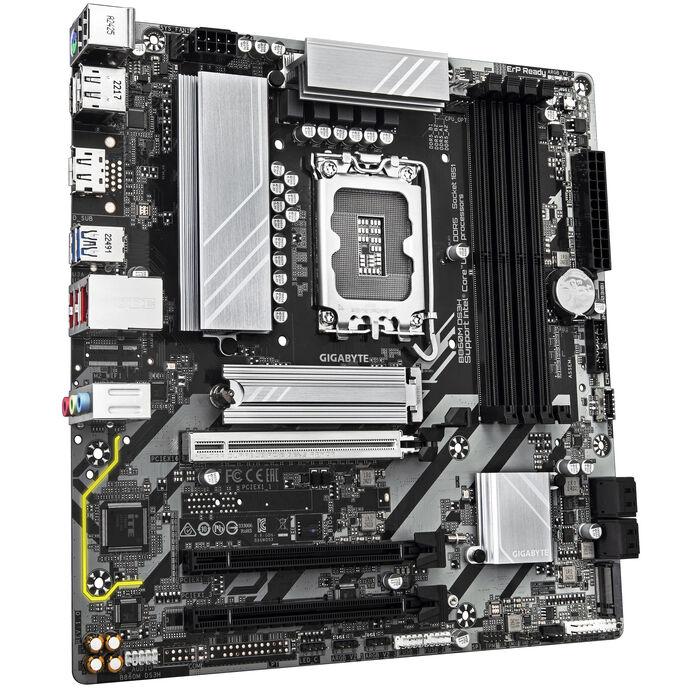GIGABYTE B860M DS3H Scheda madre - CPU Intel Core Ultra VRM a 5121 fasi fino a 9066MHz DDR5 1xPCIe 5.0 1xPCIe 4.0 M.2 LAN 25 G