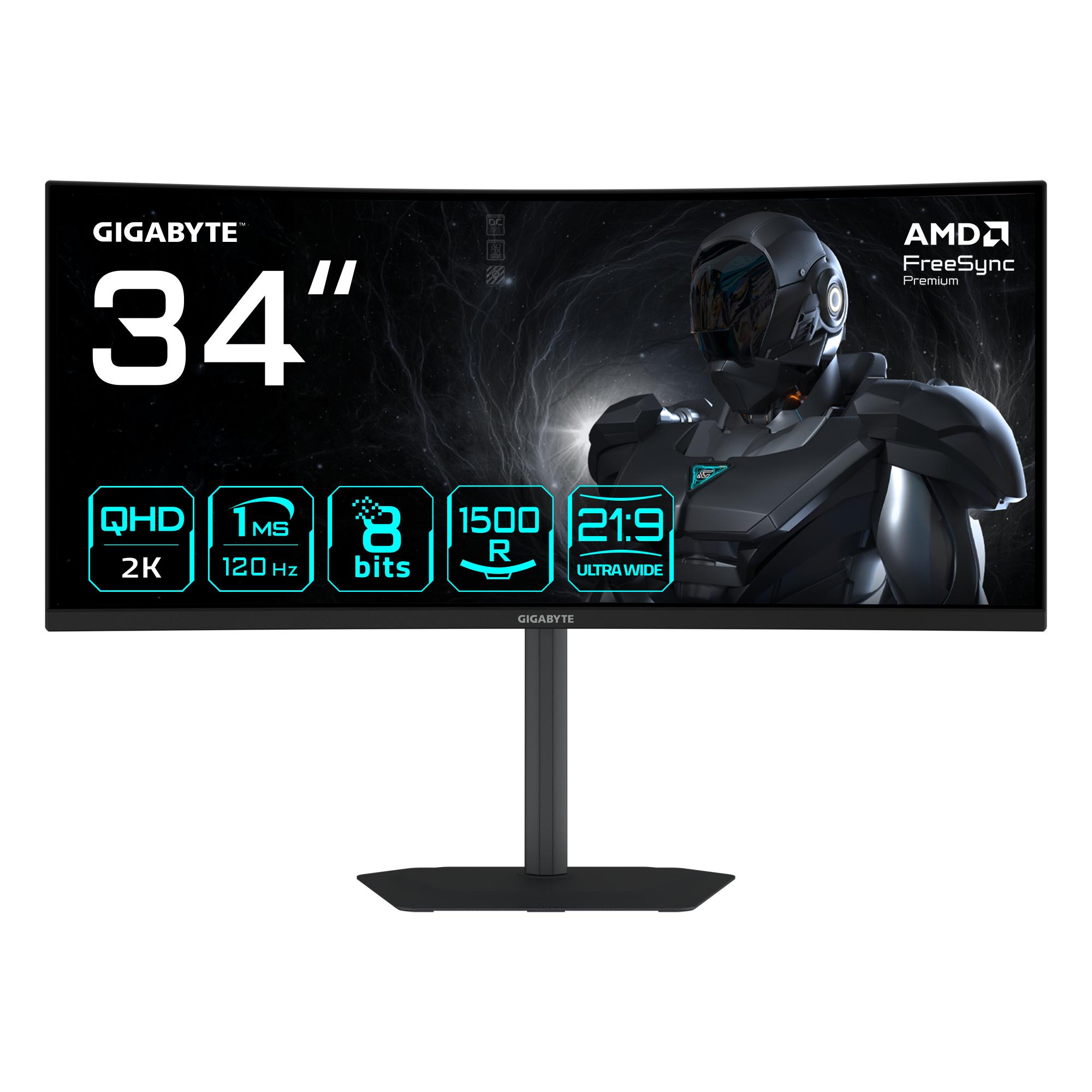 GIGABYTE GS34WQCA Monitor...