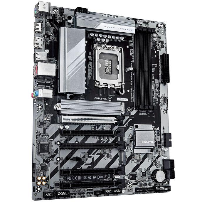 GIGABYTE B860 DS3H Scheda madre - CPU Intel Core Ultra VRM a 8122 fasi fino a 9066MHz DDR5 1xPCIe 5.0 1xPCIe 4.0 M.2 LAN 25 GbE