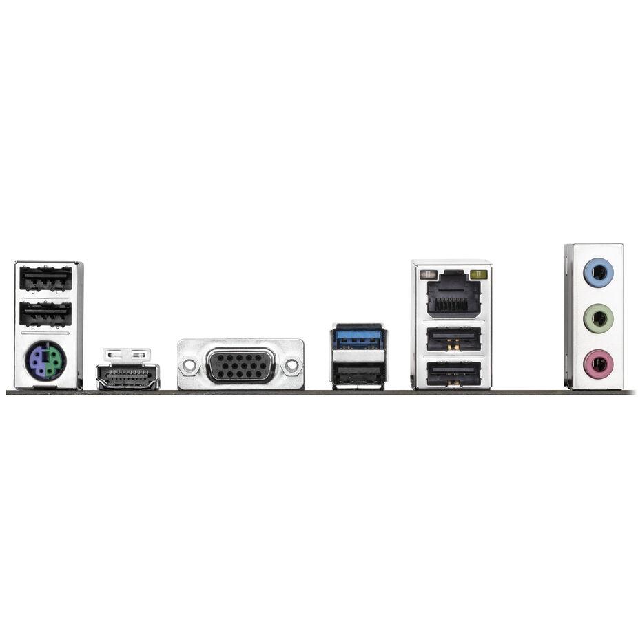 GIGABYTE H810M H Scheda madre - CPU Intel Core Ultra (Serie 2) VRM a 412 fasi fino a 6400 MHz DDR5 1xPCIe 4.0 M.2 LAN 1GbE USB