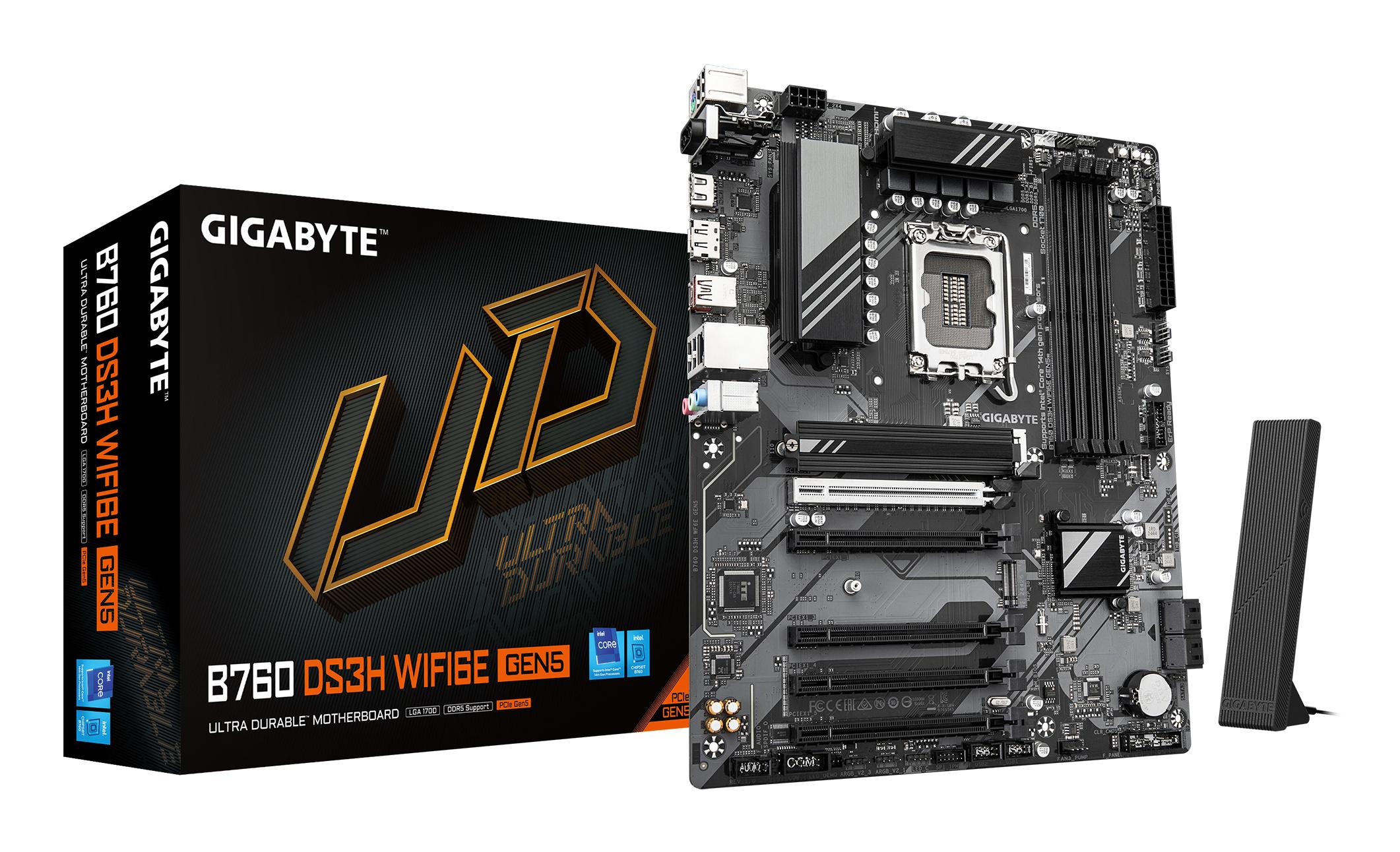 GIGABYTE B760 DS3H WIFI6E...