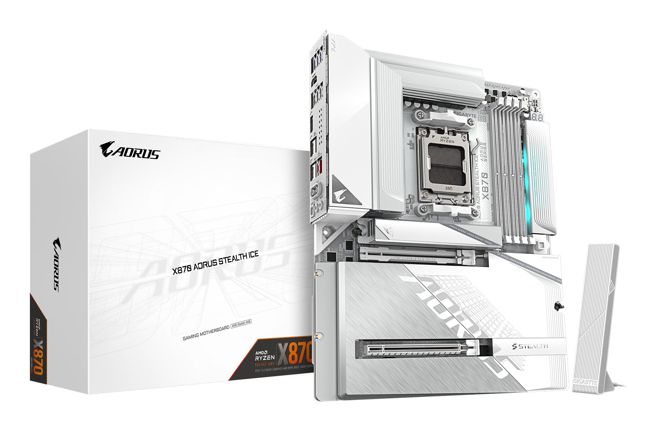 GIGABYTE X870 AORUS STEALTH...