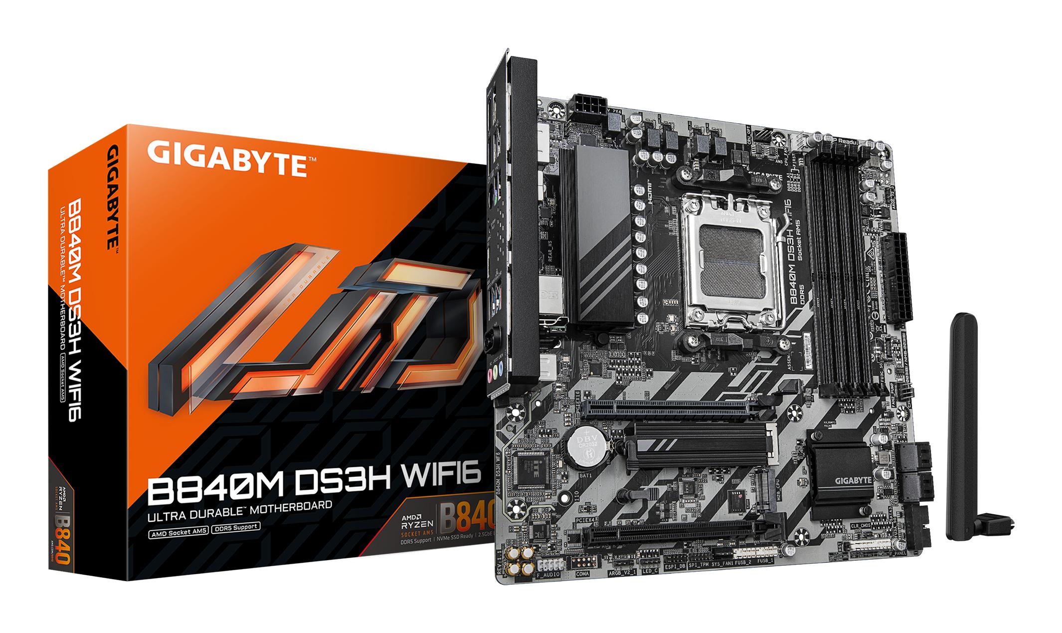 GIGABYTE B840M DS3H WIFI6...