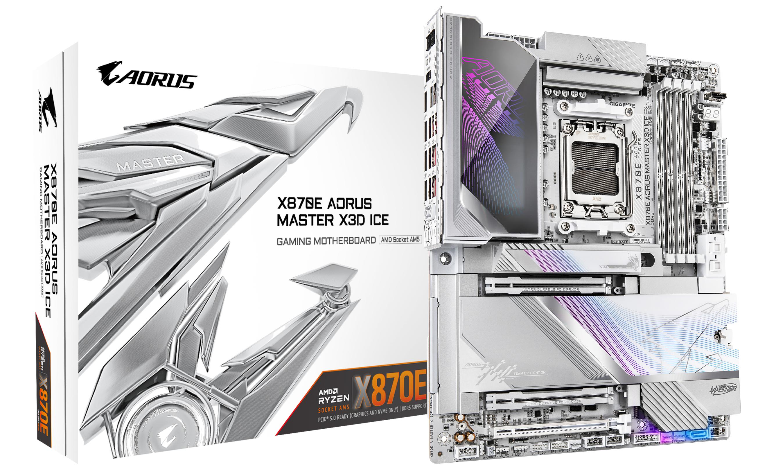 GIGABYTE X870E AORUS MASTER...
