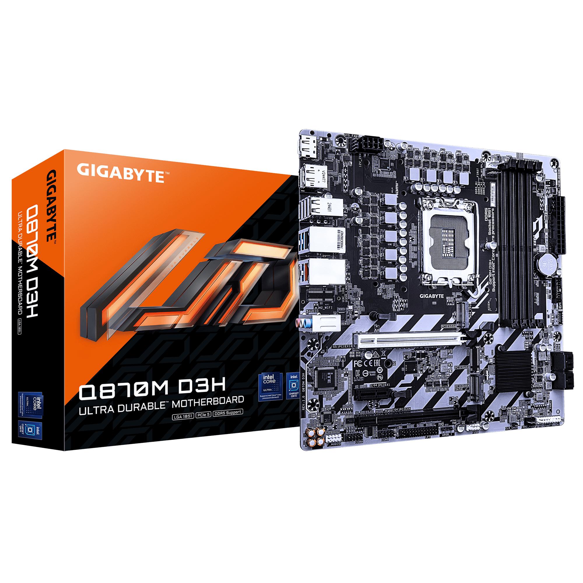 GIGABYTE Q870M D3H Scheda...
