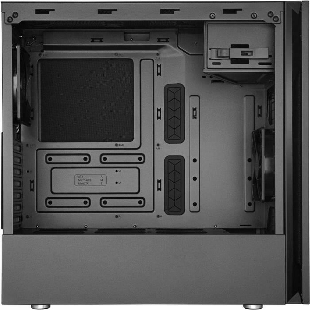 BOITIER MOYEN TOUR ATX COOLER MASTER SILENCIO 600 AVEC PANNEAU VITRÃƒâ€° (NOIR)