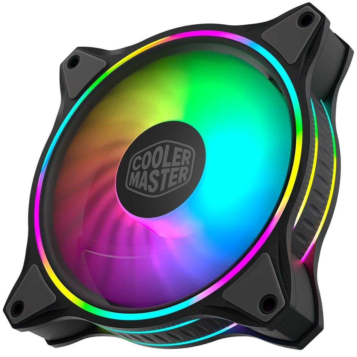 Cooler Master MasterFan MF120 Halo 3in1 Case per computer Ventilatore 12 cm Nero, Grigio (Cooler Master MasterFan MF120 Halo 3i