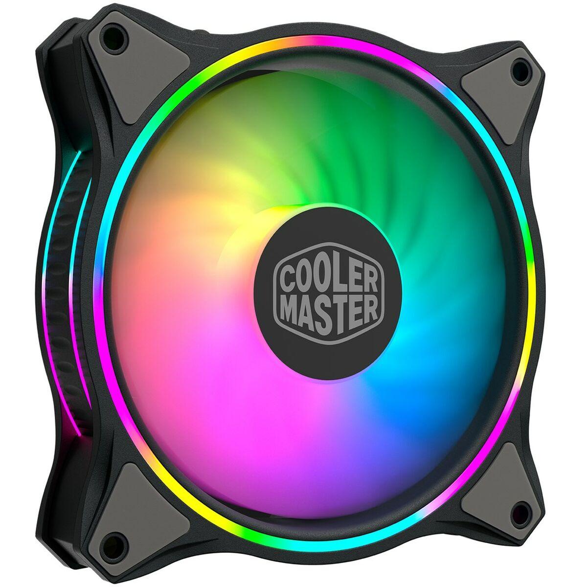 Cooler Master MasterFan MF120 Halo 3in1 Case per computer Ventilatore 12 cm Nero, Grigio (Cooler Master MasterFan MF120 Halo 3i