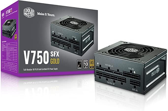 ALIMENTATORE COOLER MASTER V750 SFX Gold,750W 80Plus Gold - MPY-7501-SFHAGV-EU