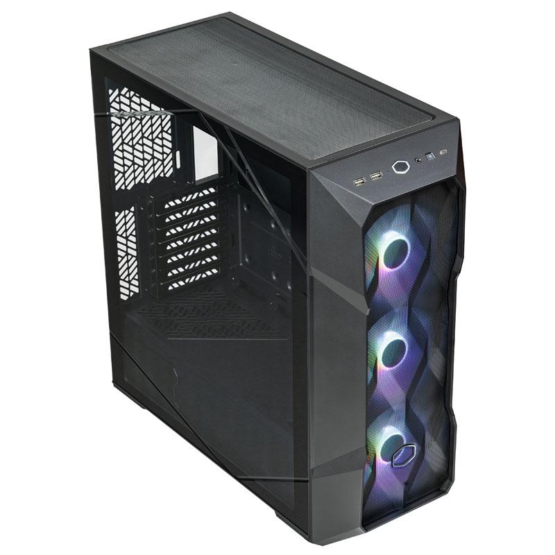 CASE COOLER MASTER M.TOWER TD500V2-KGNN-S00 MESH V2 ARGB FAN 2x2.5"/3.5" 2x2.5" NO ALIM LATO TRASP.