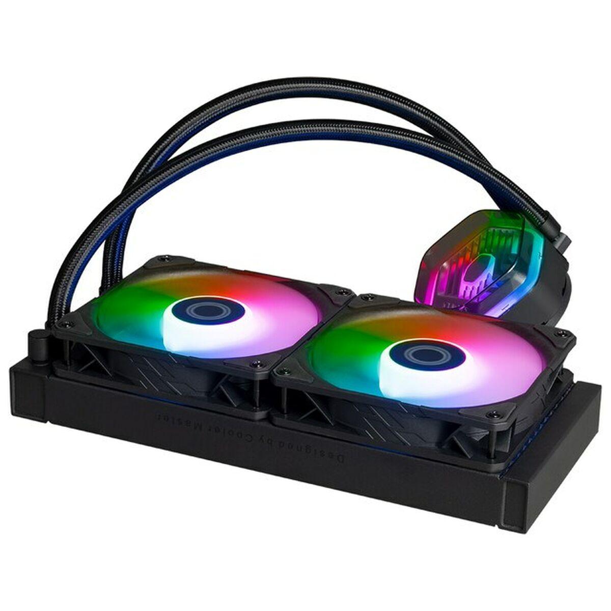 DISS A LIQUIDO COOLER MASTER - MASTER LIQUID 240 ATMOS ARGB - SK LGA1700, LGA1200, LGA1151, LGA1150, LGA1155, LGA1156,AM5,AM4