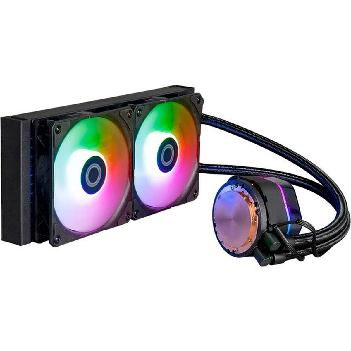 DISS A LIQUIDO COOLER MASTER - MASTER LIQUID 240 ATMOS ARGB - SK LGA1700, LGA1200, LGA1151, LGA1150, LGA1155, LGA1156,AM5,AM4
