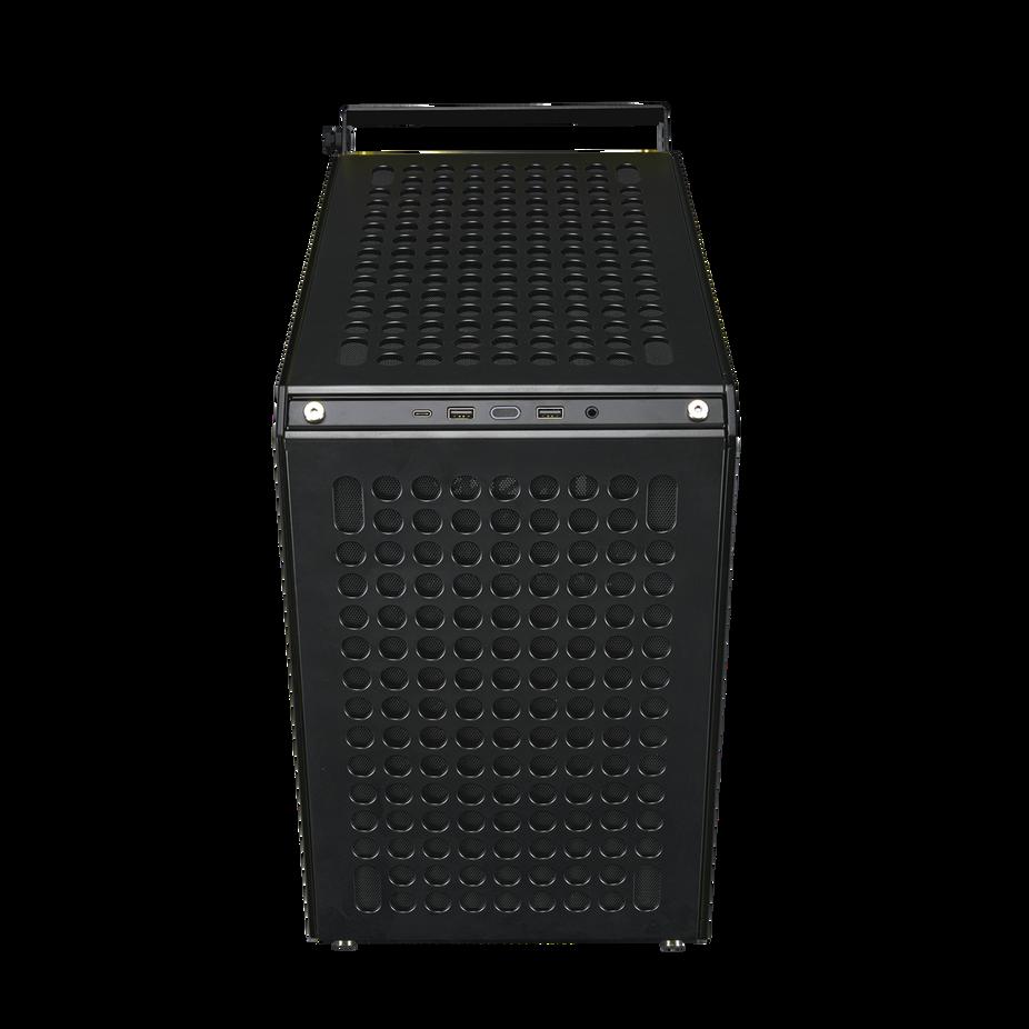 CASE COOLER MASTER QUBE 500 FLATPACK BLACK EDITION - SIDE-PANEL - MID-TOWER - MICRO-ATX ITX ATX E-ATX - Q500-KGNN-S00