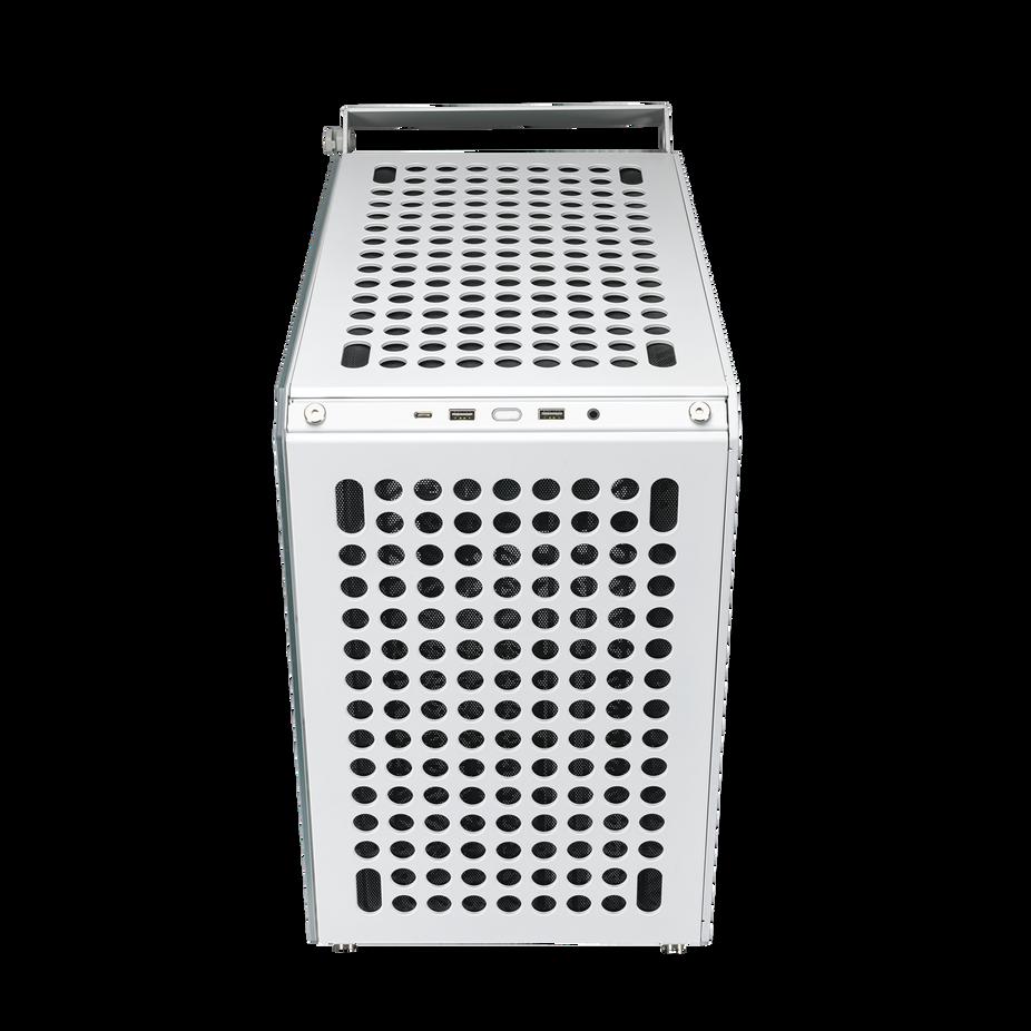 Cooler Master QUBE 500 Flatpack White Edition Midi Tower Bianco (Cooler Master Qube 500 Flatpack, White, Modular Mid-Tower w/ T