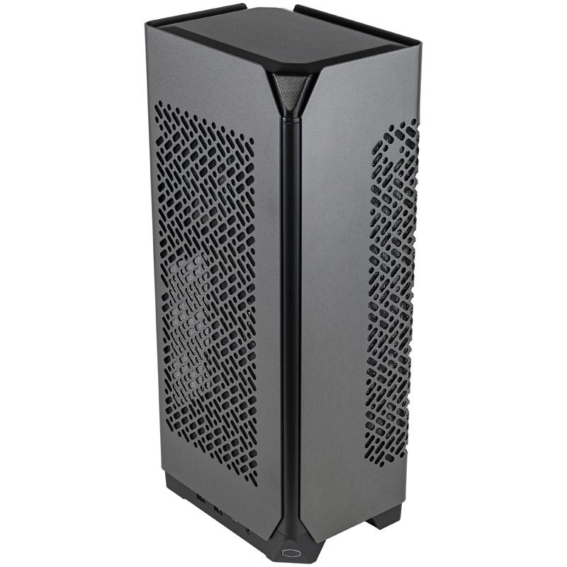 CASE COOLER MASTER NCORE 100 MAX ITX PREMIUM ALLUMINUM PANEL INNOVATIVE EXTENDABLE MECHANISM SFX Gold 850W ATX 3.0 INCLUDED