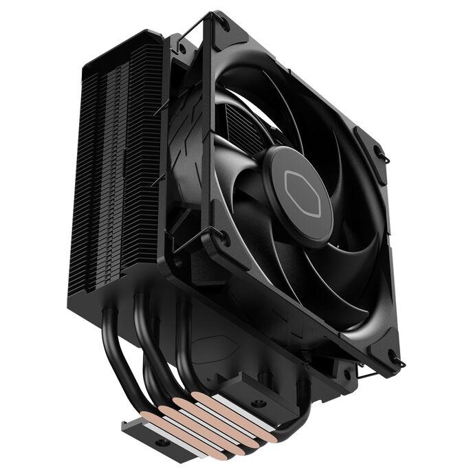 Cooler Master Hyper 212 Black Processore Raffreddatore d'aria 12 cm Nero (Cooler Master Hyper 212 Black Cooler, 1x SickleFlow 1