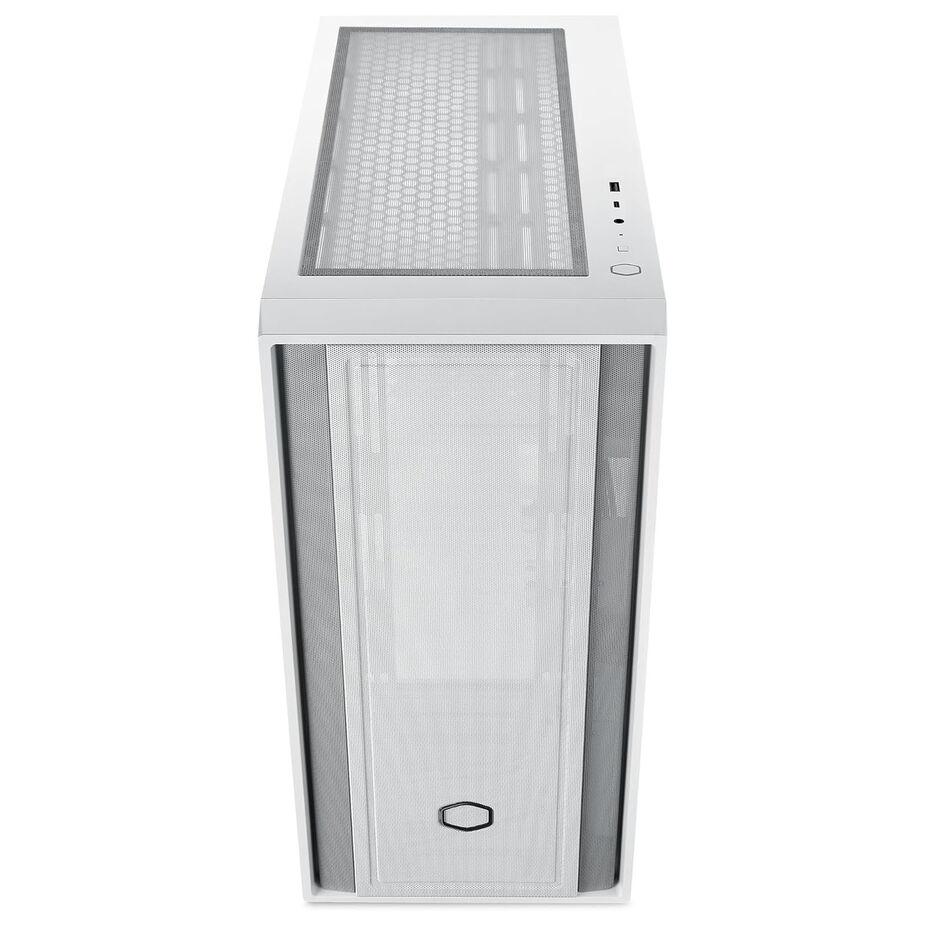 Cooler Master MasterBox 600 Lite Supporto ATX Nessuna potenza di alimentazione Hvid
