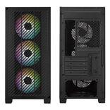 COOLER MASTER CASE ELITE 301 MINI TOWER M-ATX/ MINI ITX USB C 3X ARGB 120MM FANS INCLUDED