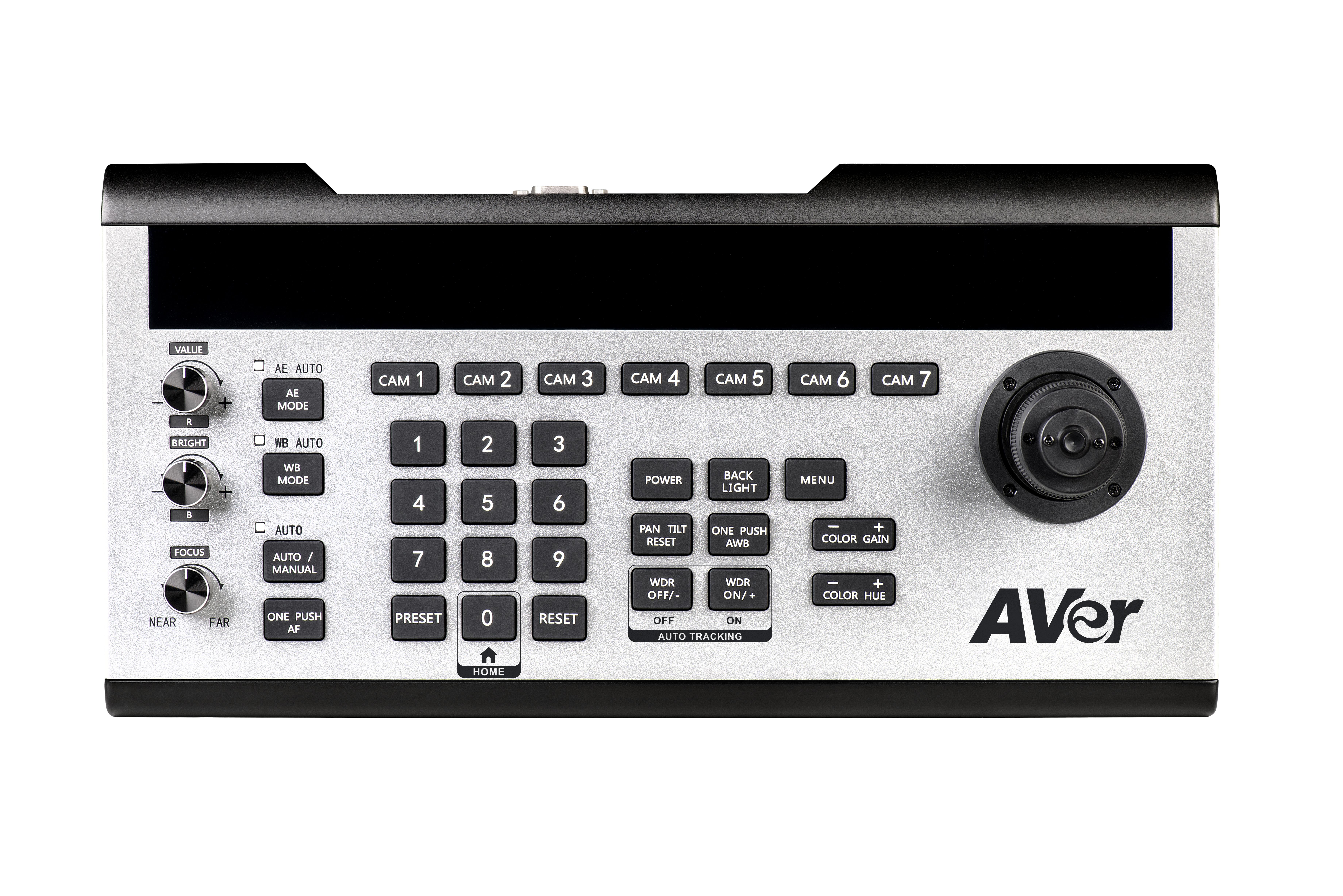 Ã¢â‚¬Â¢ New Joystick controller (RS232, RS422, IP). Visca/PelcoD/PelcoP. Up to 7 cameras