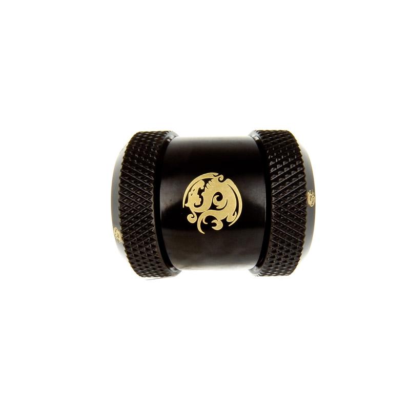 Bitspower Multi-Link Adapter 30 Grad - mattschwarz