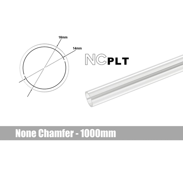 Bitspower BP-NCPLT16-L1000 parte e accessorio del sistema di raffreddamento del computer Tubo (Bitspower None Chamfer PETG Link