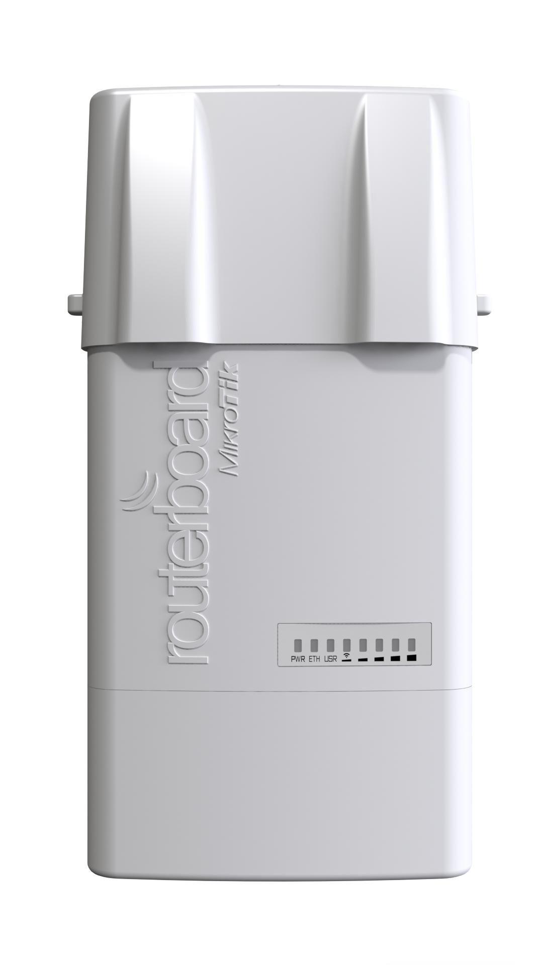 MikroTik BaseBox 2 CPE RB912UAG-2HPnD-OUT 24GHz 1x RJ45 1000Mb/s 1x miniPCIe 1x USB