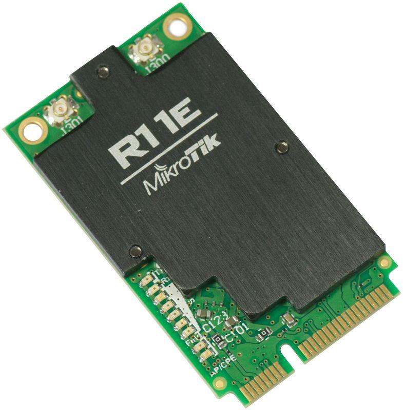 MikroTik R11e-2HnD miniPCI-e Card 24GHz 2x u.Fl