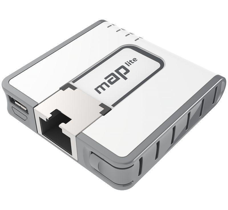 MikroTik mAP lite | Punto di accesso | RBmAPL-2nD, 2x2 MIMO, 2,4GHz, 1x RJ45 100Mb/s