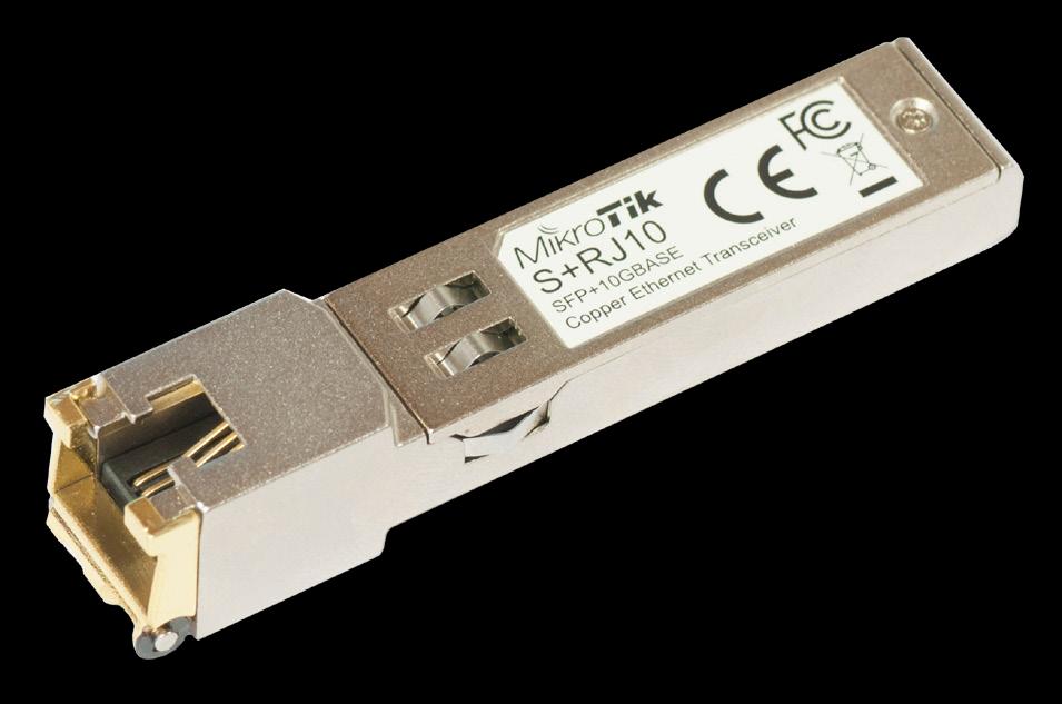 MikroTik S+RJ10 | SFP+ Modulo | 10Gb/s, RJ45