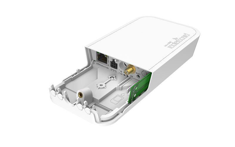 MikroTik wAP LoRa8 Kit Punto di accesso RBwAPR-2nD&R11e-LoRa8 863 - 870MHz