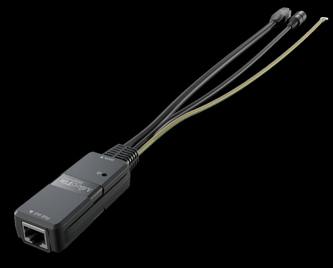 MikroTik GESPPOE-IN PoE Injector Gigabit with surge protection