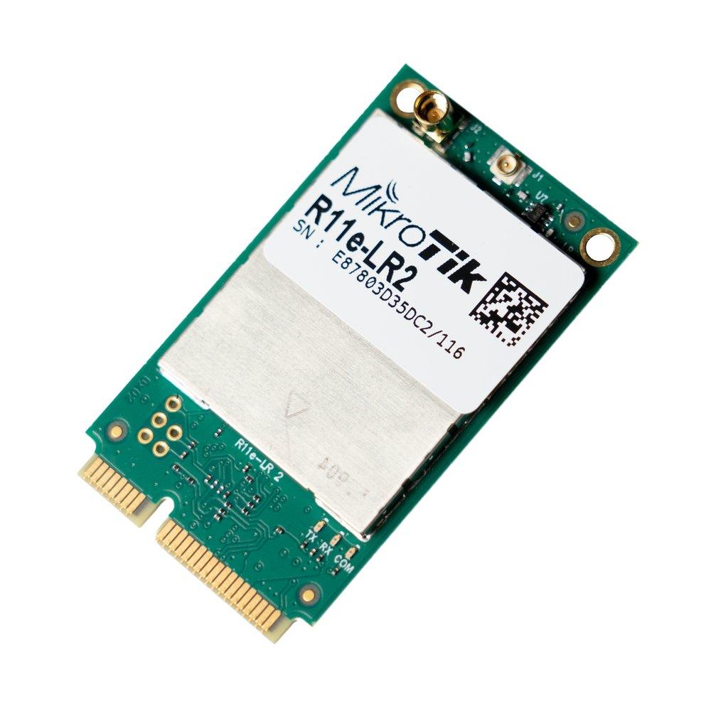 MikroTik R11e-LR2 | Scheda miniPCI-e | 2,4GHz