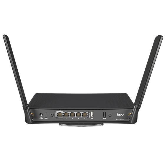 MikroTik hAP ax3 Router wifi C53UiG5HPaxD2HPaxD Dual Band 4x RJ45 1000Mb/s 1x RJ45 2.5Gb/s