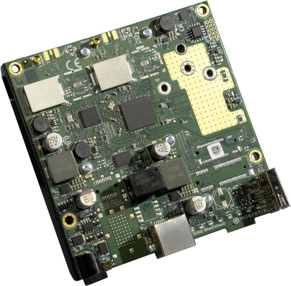 RouterBOARD L11UG-5HaxD with - dual-core ARM IPQ-5010 800 - MHz CPU 256MB RAM 1xGigabit LAN built-in dual chain 5GHz 802.11a/n/
