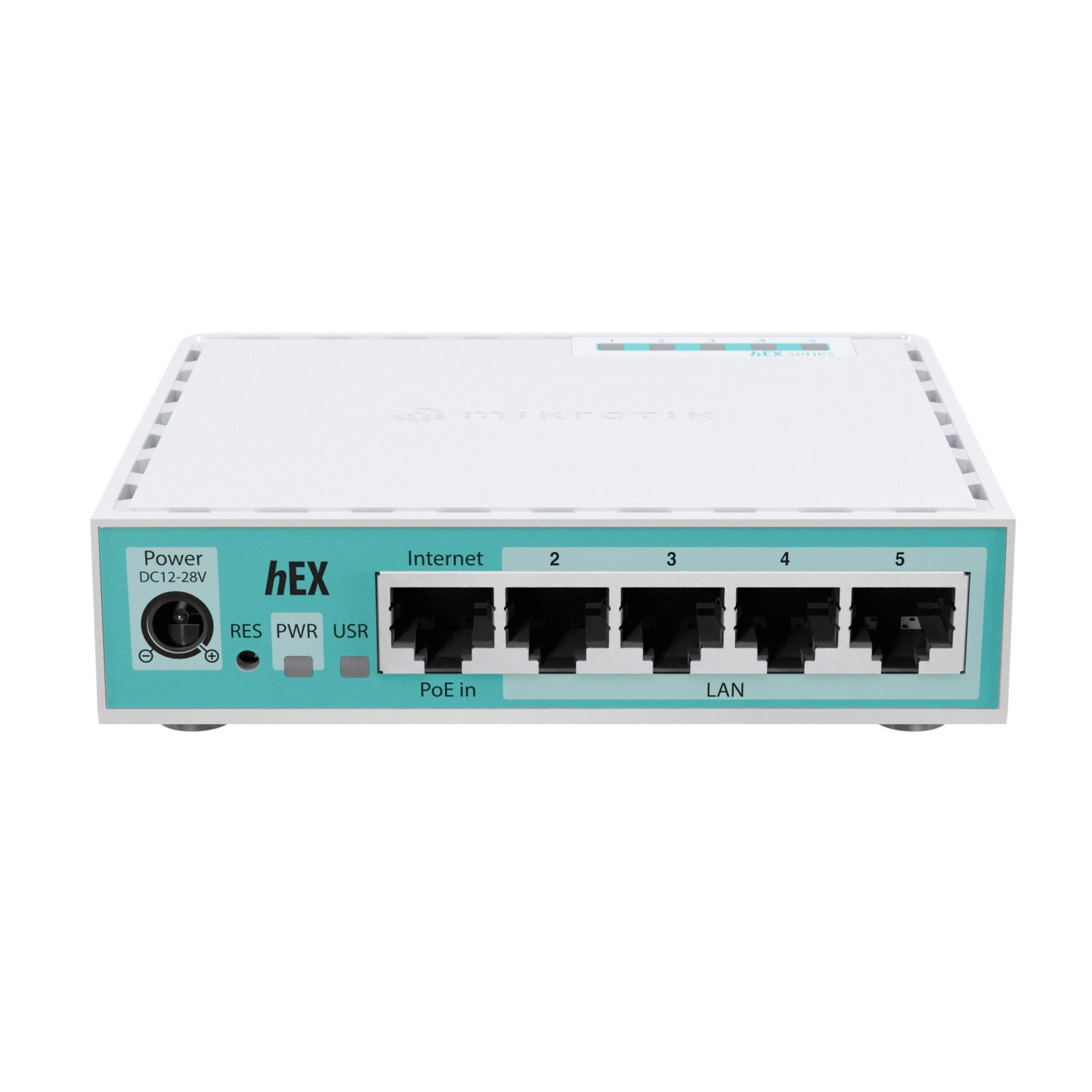 MikroTik - The hEX Refresh 2024 - E50UG RouterOS L4 UK PSU