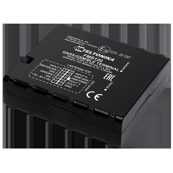 TELTONIKA FMB120 GNSS/GSM/BLUETOOTH TRACKER WITH INTERNAL GNSS/GSM ANTENNAS AND INTERNAL BATTERY FMB120B6XW01