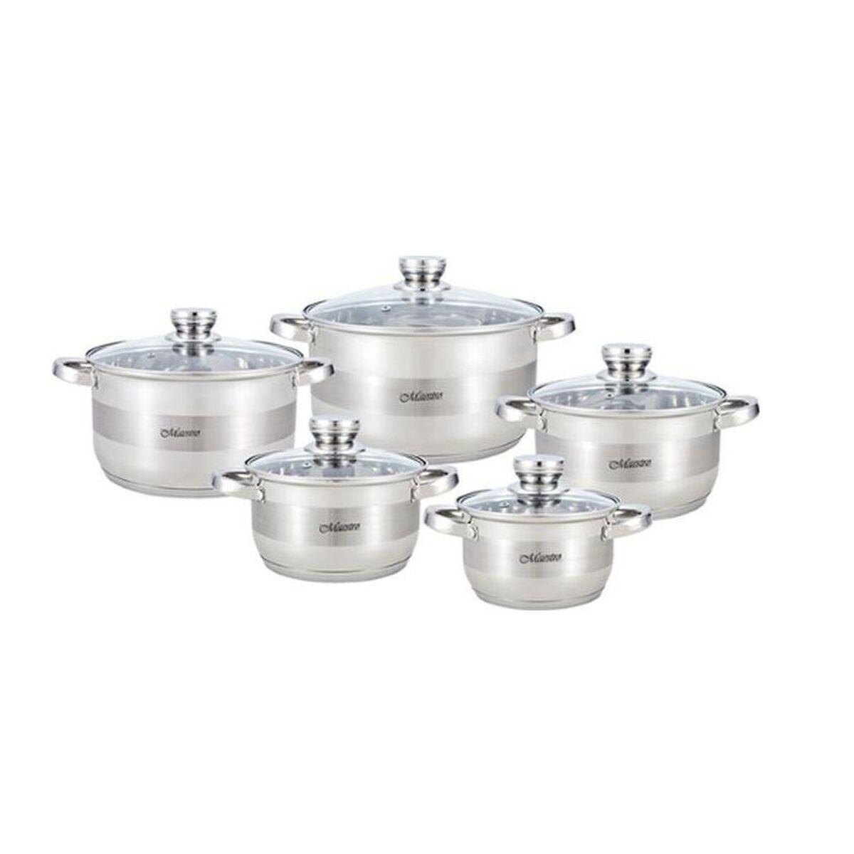 Padella Feel Maestro MR-2220 Acciaio Acciaio inossidabile ÃƒËœ 18 cm ÃƒËœ 24 cm ÃƒËœ 20 cm ÃƒËœ 16 cm (5 UnitÃ
