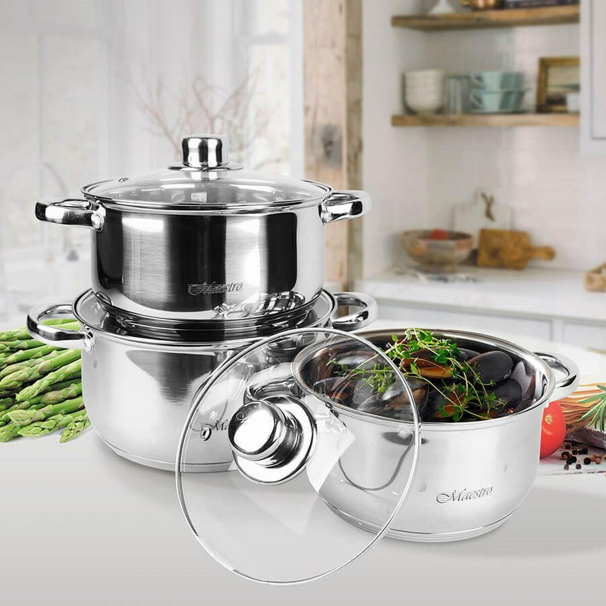 Casseruola Feel Maestro MR-2020-6M Argentato