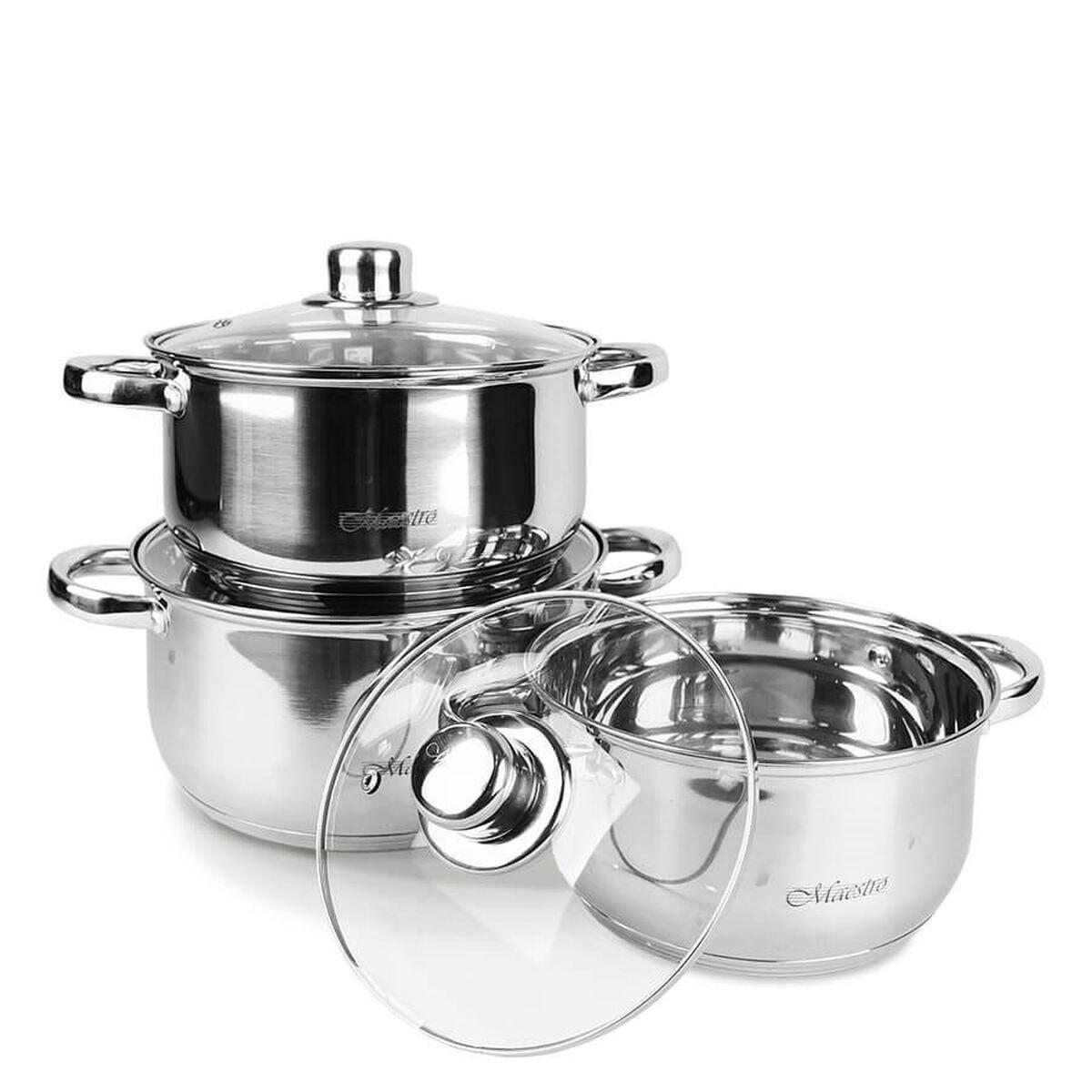 Casseruola Feel Maestro MR-2020-6M Argentato