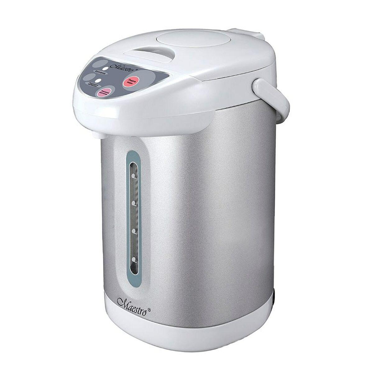Bollitore Feel Maestro MR-084 Bianco Grigio Acciaio inossidabile Plastica 750 W 4,5 L