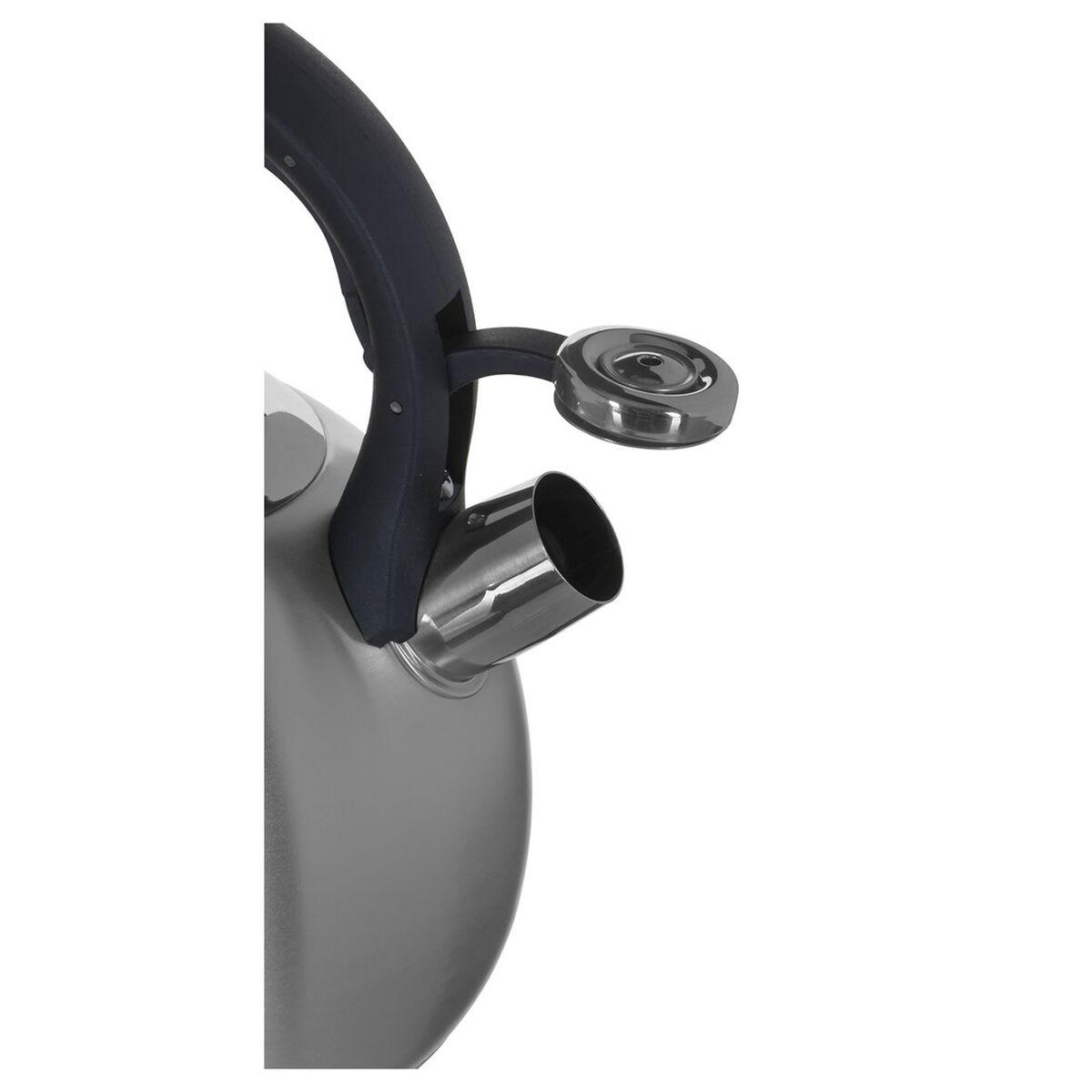 Teiera Feel Maestro MR-1311 Nero Argentato Silicone Acciaio inossidabile 3 L