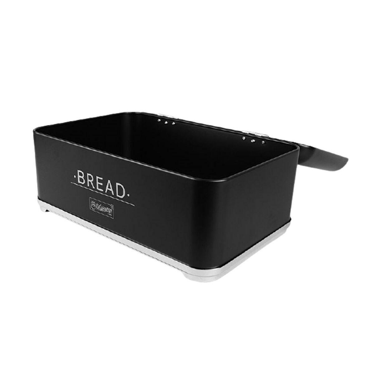Portapane Feel Maestro MR-1677-AR Bianco/Nero Acciaio inossidabile 34.5 x 16.5 x 25 cm