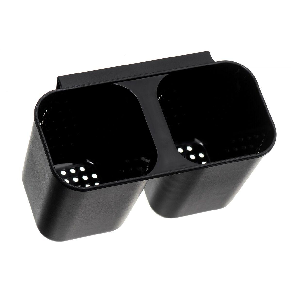 Scolapiatti da Lavandino Feel Maestro MR-1024 36,5 x 40 x 15 cm Nero
