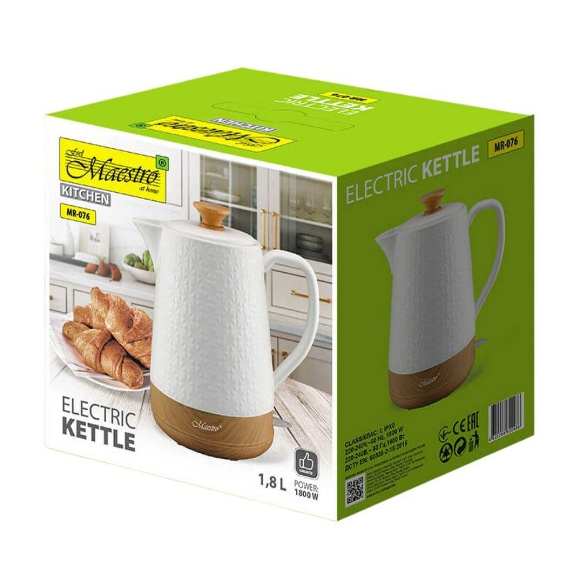 Maestro MR-076 bollitore elettrico in ceramica
