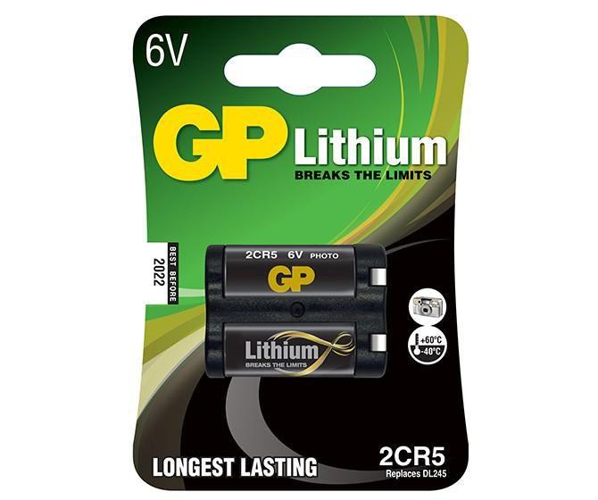 BATTERIA AL LITIO 2CR5