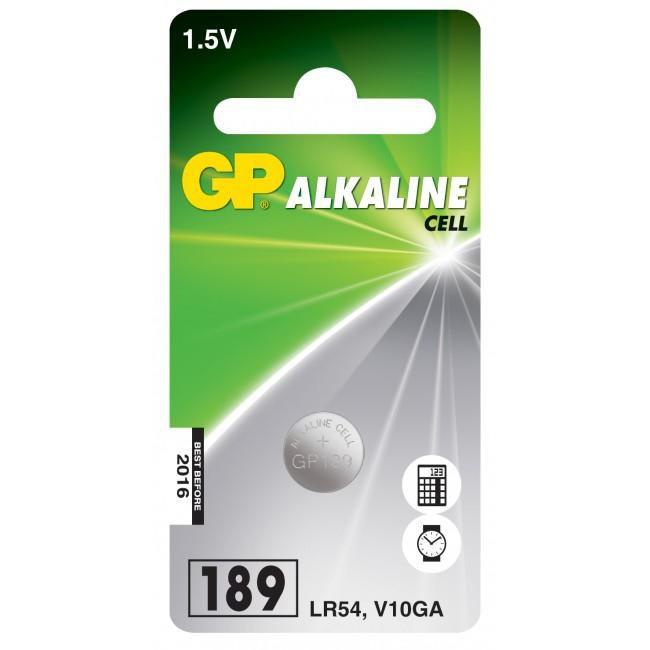 GP Batteries Alkaline Cell 102004 household battery Single-use battery - SR54 Alcalino 15 V (GP 189-C1/ LR54/ LR1130 battery -